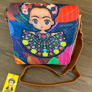 Handmade Frida Kalho Crossbody 🤎